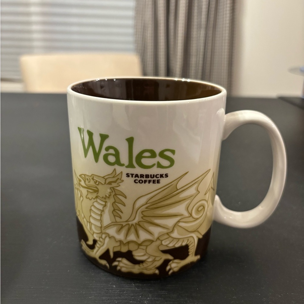 Starbucks Wales Global Icon Collector Series 16oz 2010 Coffee Mug